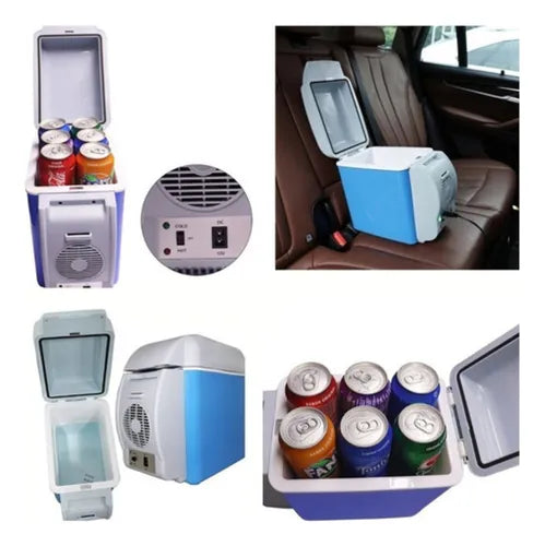 COOLER ELECTRICO PORTATIL PARA AUTO _ CONSERVADOR DE BEBIDAS Y ALIMENTOS  🍻🍹                 ( Winner de verano )☀️🕶️👒